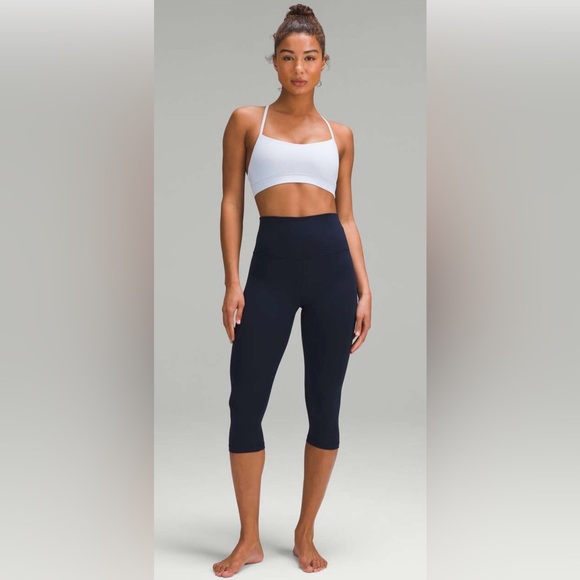 lululemon Align High-Rise Crop 17" True Blue - Picture 1 of 8